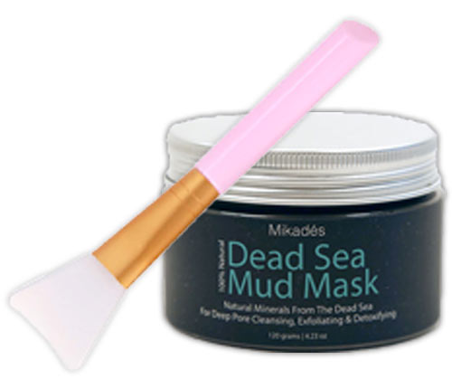 Dead Sea Mud & Pink Brush
